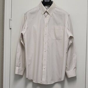 Vintage Enro Mens Dress Shirt 16.5 34-35 Button Down Non iron EZ Cool Check